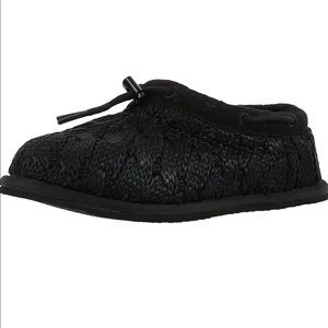 UGG Kids Girl's Freesia Cable Knit Slippers